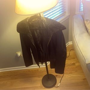 Banana Republic leather jacket women’s